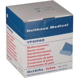 Holthaus Medical Mullkompressen Ypsipad 5x5 cm steril 8-fach