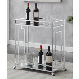 Convenience Concepts Town Square 2 Cart Trolley Table