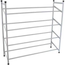 JVL Four Tier Family Shoe Rack