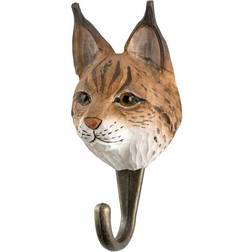 Wildlife Garden Hand Lynx Coat Hook