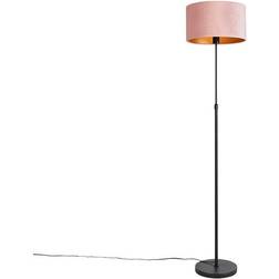 QAZQA velor shade Floor Lamp