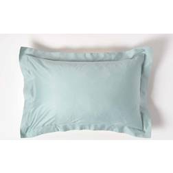 Homescapes Egg 400 Thread Count Egg Pillow Case Blue