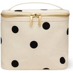 Kate Spade New York Insulated Soft Cooler Lunch with Double Zipper Close and Carrying Handle Big Deco Dot