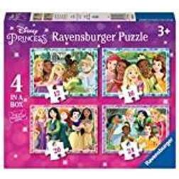 Ravensburger Puzzles Disney Prinses, 4in1, Puzzle