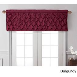 VCNY Home Geometric Rod Pocket Efficient Valances