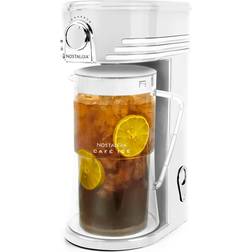 Nostalgia Café' Ice 12-Cup White Iced Tea Brewing Pitcher