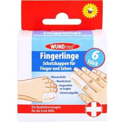 Wundmed Schutzkappen Finger Zehen 6 St.