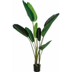 BigBuy Home Decorative Plant Green PVC 150 Bird of paradise