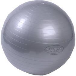 Gymnastikball Rehaforum 65 cm silber metallic