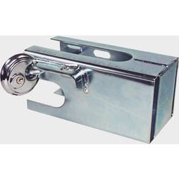 Maypole Coupling Safe and Padlock, Silver