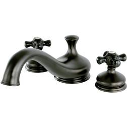 Kingston Brass Duchess Deck Mounted Roman Tub Filler Oil