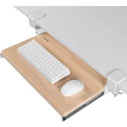 Vivo Small Clamp-on Keyboard & Mouse Desk