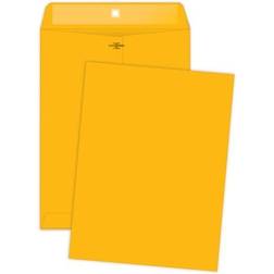 Quality Park QUA37892 Clasp Envelopes, Hi-Bulk, 10 in. x 13 in. 100-BX, Kraft