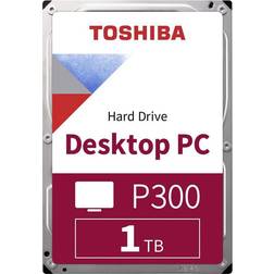 Toshiba P300 1 TB Interne Festplatte 8.9 cm 3.5 Zoll SATA III HDWD110UZSVA Bulk