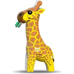 Eugy 650009 Bastelset 3D-Tierfigur "Giraffe" Carletto