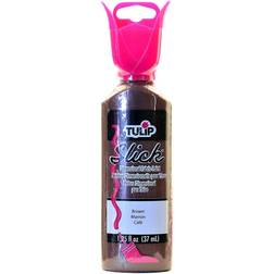 Tulip Slick Dimensional Fabric Paint brown 1 1 4 oz