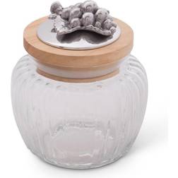 Arthur Court Designs Canister Seal Grape Knob Kitchen Container