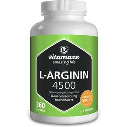 Vitamaze L-Arginine super strength, 360 capsules