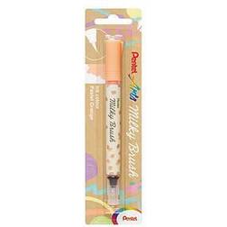 Pentel Pinselstift Milky Brush Orange, Basteln