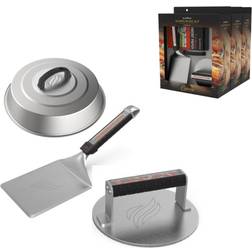 Blackstone Stainless Steel Grill Kit 3 Burger Press