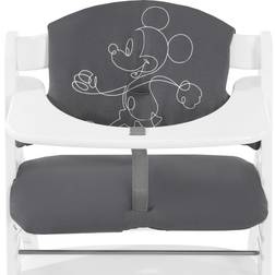 Hauck Alpha Highchairpad Select Mickey Mouse Anthracite, Grey