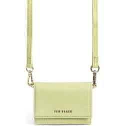 Ted Baker MUNIKA Lime Multi Compartment Card Holder With Strap