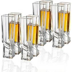 Joyjolt Carre Square Shot Glass