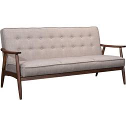 Zuo Modern Rocky Putty Leatherette Sofa