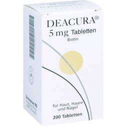 DERMAPHARM AG DEACURA 5 Tabletten 200 Stk.