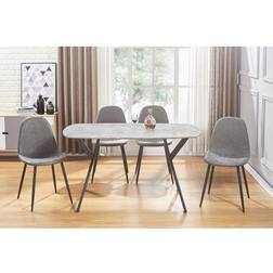 SECONIQUE Athens Rectangular Dining Set