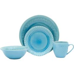 Baum BIJOU16A Elegante Aqua Dinner Set 16