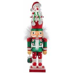 Kurt Adler Hollywood Snowman Hat Nutcracker