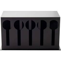 Mind Reader 5 Compartment Dispenser Utensil Holder