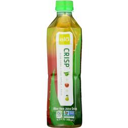 Alo Crisp Real Vera Pulp Juice Fuji Apple + Pear 16.9