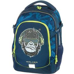 Walker Rucksack, Schulrucksack Gorilla Funk, Blau