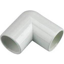 FloPlast White 90° Waste Pipe Overflow Bend Dia21.5mm