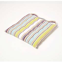 Homescapes Pad Pad Chair Cushions Green (40x40cm)