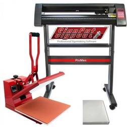 Pixmax 38cm Clam Heat Press Dye