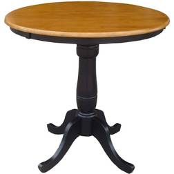 International Concepts 36" Round Top Pedestal Small Table