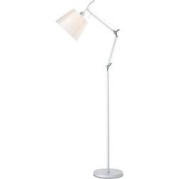 Inspired Lighting Karis Silver desk Floor Lamp