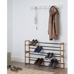 Trinity Basics 2-Tier Expandable 5.1 lb., 2 Shoe Rack