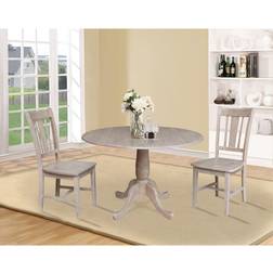 International Concepts 29.5" Jordan Round Top Dining Set