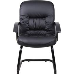 Boss Office Products Mid Back LeatherPlus Guest Office Chair