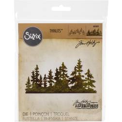 Sizzix Tree Line Thinlits Dies By Tim Holtz