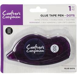 Crafter's Companion Glue Tape Pen Dots Permanent