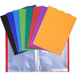 Exacompta A4 60 Pocket Display Book Folder Assorted Color
