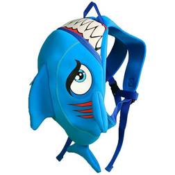 Crazy Safety Shark Children's Bag - Blue