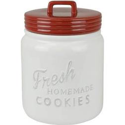 Zingz & Thingz Red Ceramic Cookie Kitchen Container