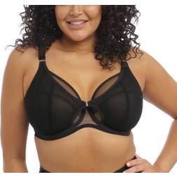 Elomi Kintai Underwire Plunge Bra - Black