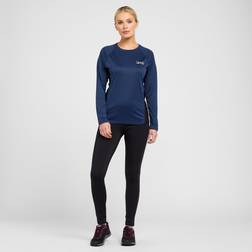 North Ridge Women's Resistance Long Sleeve Baselayer, Navy